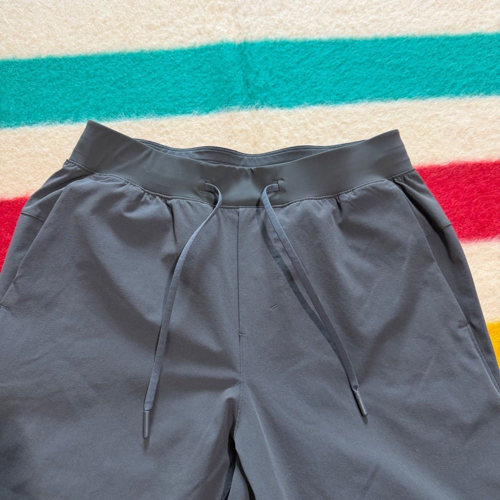 Lululemon Pants Mens Dark Green Stretch Drawstring Size S 30 Inseam - Picture 4 of 8